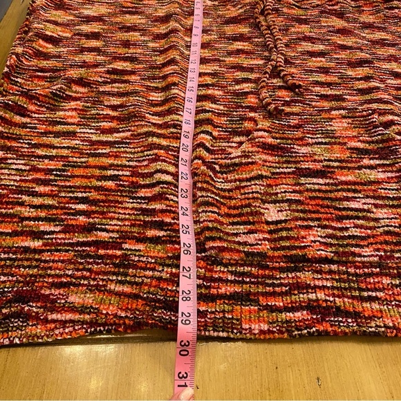Women’s Poncho Oversized Multicolor Chenille Soft One Size Cozy Hood NEW* NWOT - Picture 11 of 14